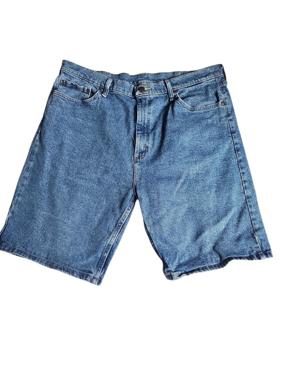 Wrangler Blue Denim Shorts Size: 38